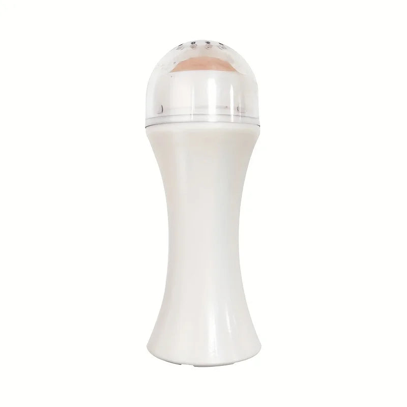A Facial Oil Absorbent Roller Skin Care Tool Volcanic Stone Oil Suction Cleanable Facial Oil Removal Skin Care Makeup Tool