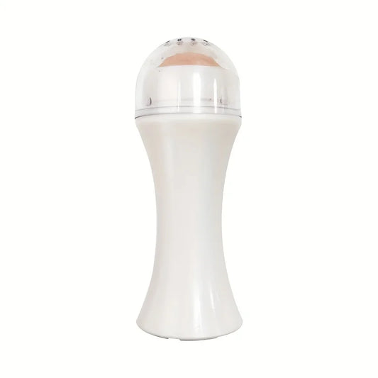 A Facial Oil Absorbent Roller Skin Care Tool Volcanic Stone Oil Suction Cleanable Facial Oil Removal Skin Care Makeup Tool